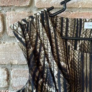 Calvin Klein Snake print dress
